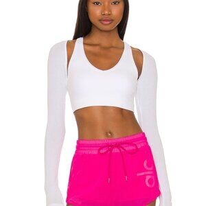 Alo Yoga Ribbed Amelia Shrug